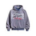 Make old letter printed hoodies