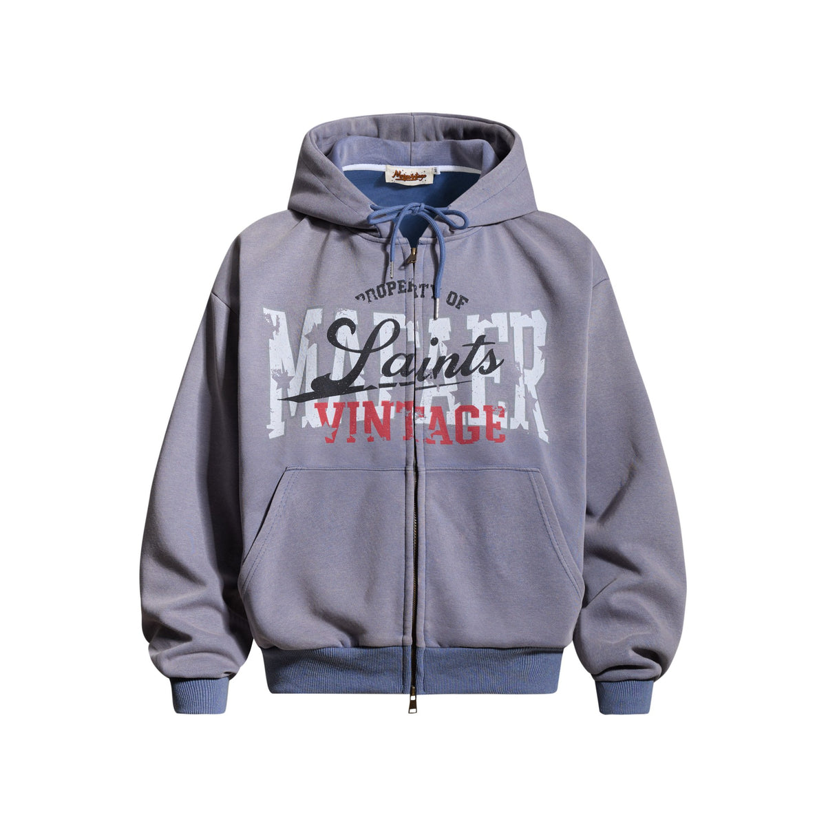 Make old letter printed hoodies