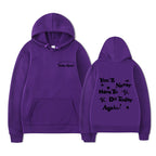 Printed Graphic Pullover Hoodie