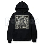 Weird Girls Club Aesthetic Tee – Whimsy Goth Celestial Hoodie & Dark Academia Sweatshirt