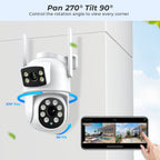 600W Dual-Screen Night Vision Camera