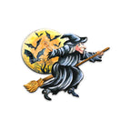 Witch Halloween Door Decor by G. DeBrekht - Thanksgiving Halloween Decor - 8114011H