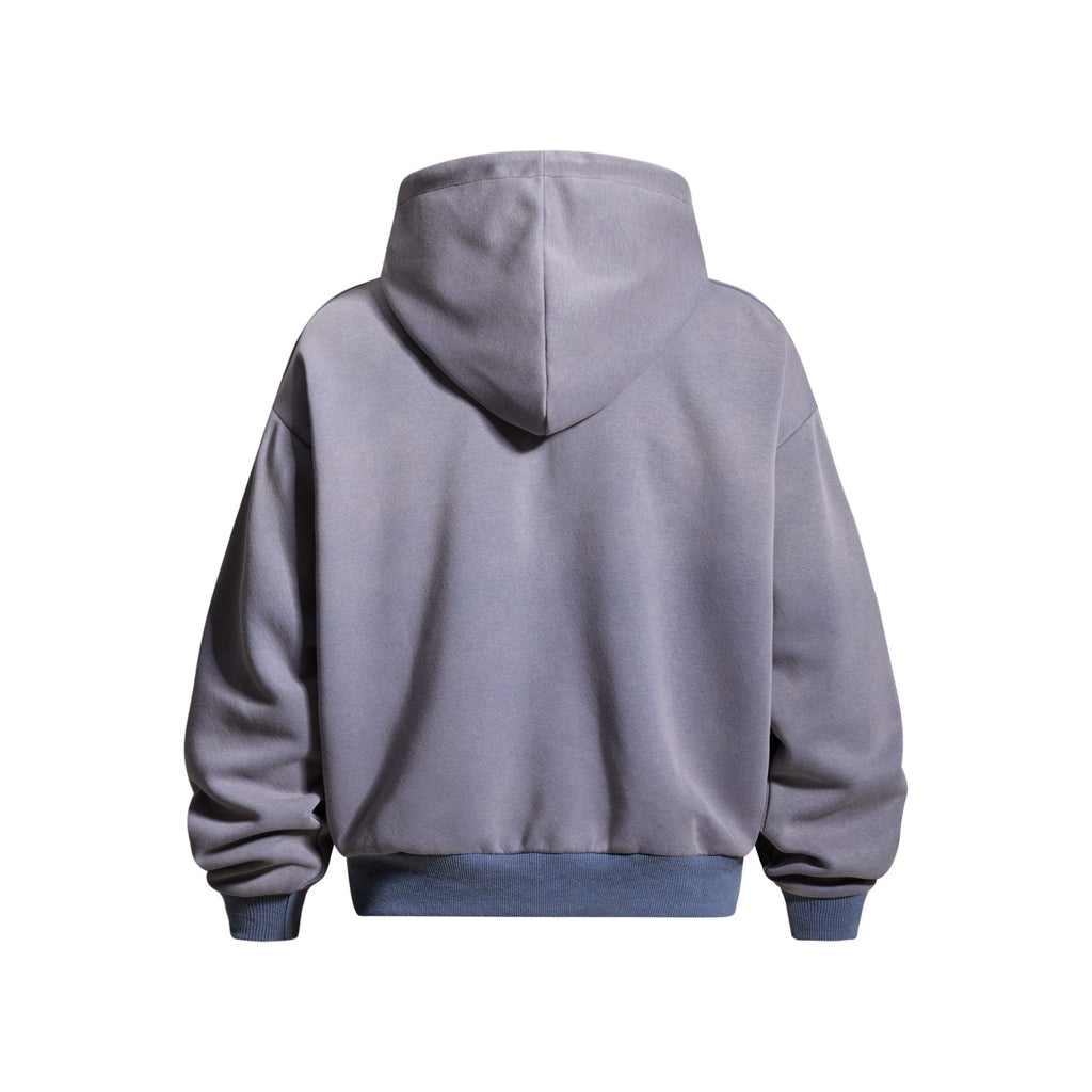 Make old letter printed hoodies