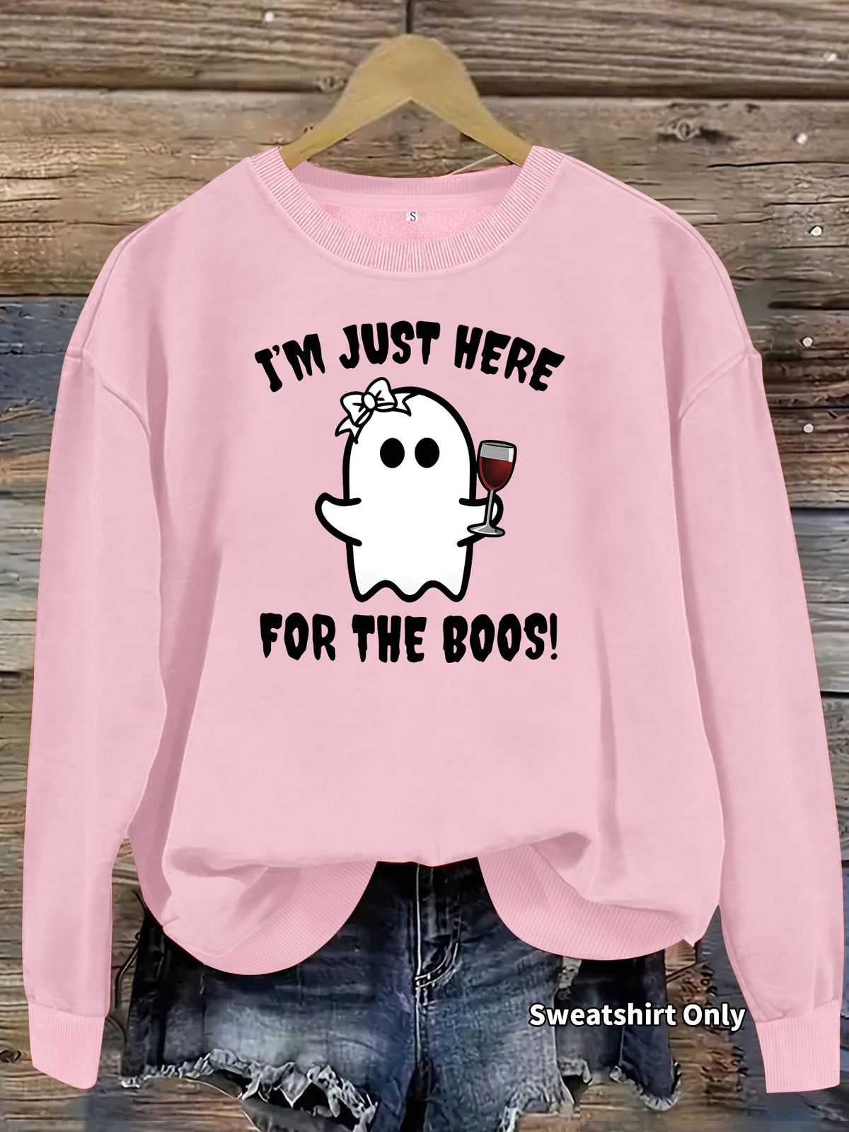 Women's Printed Fleece Sweatshirt