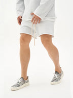 Plus Size Cotton Drawstring Shorts