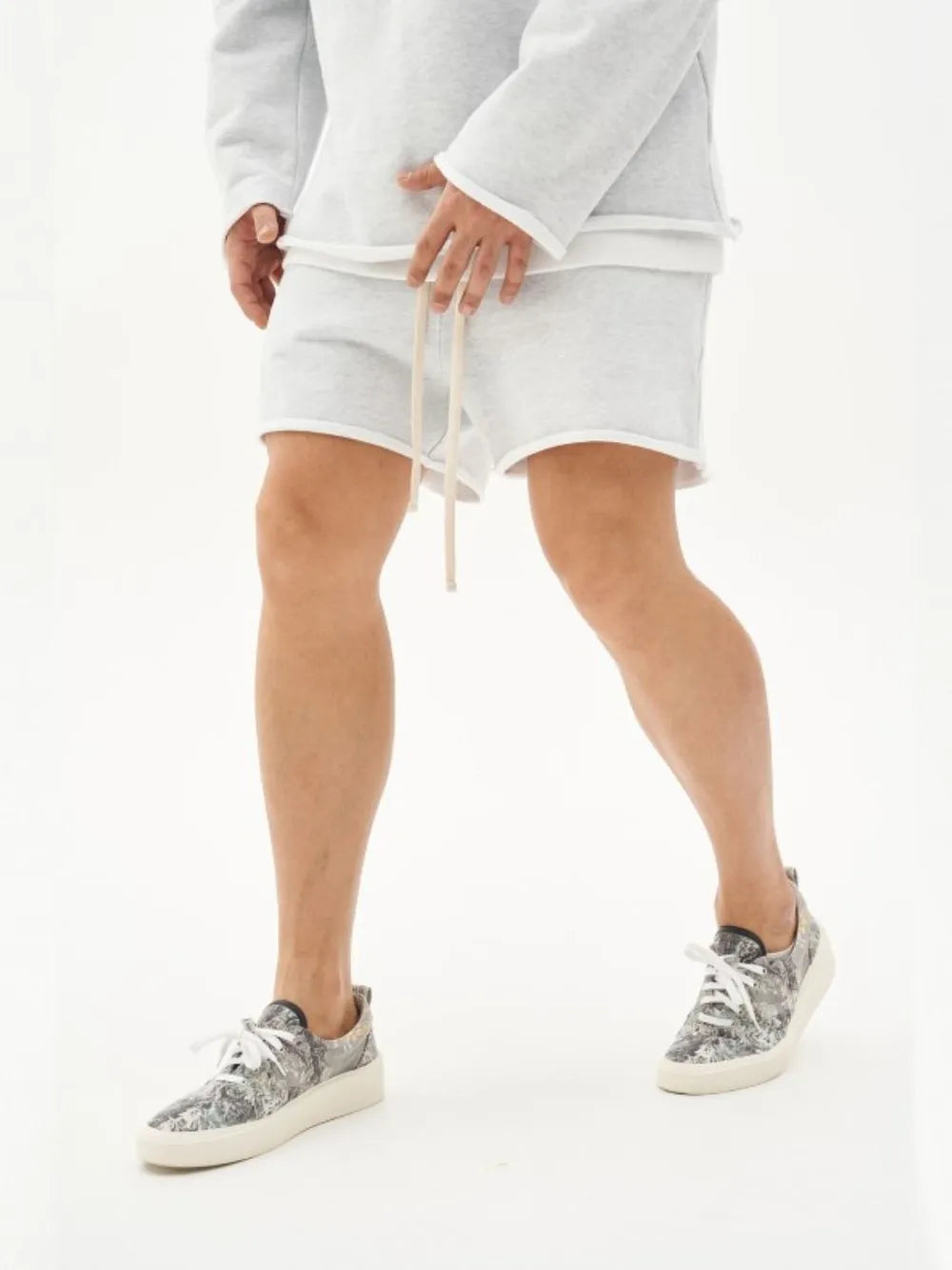 Plus Size Cotton Drawstring Shorts