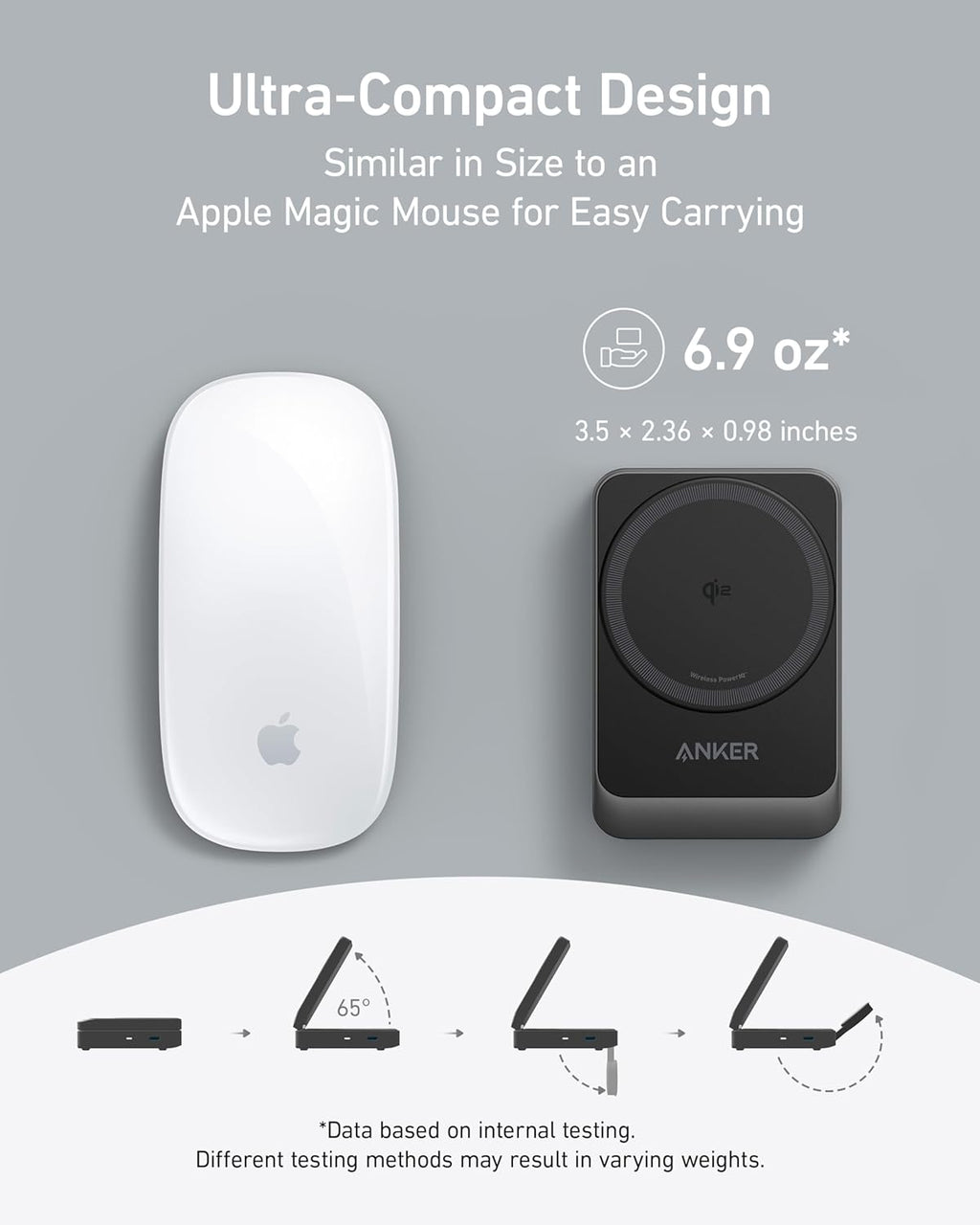 Foldable 3-in-1 Wireless Charging Station