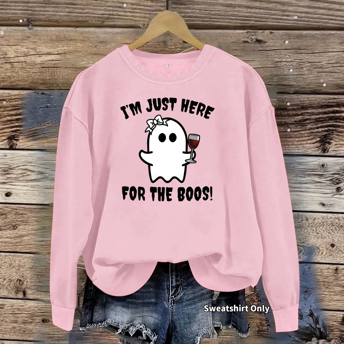 Women's Printed Fleece Sweatshirt