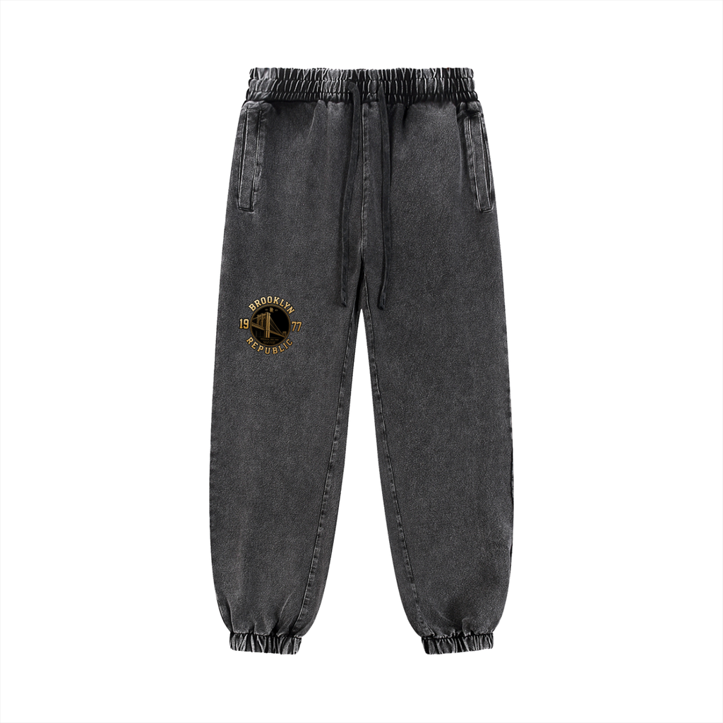 Brooklyn Republic essentials™ Snow Wash Jogger Sweatpants
