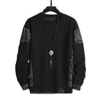 Oversized Layered Pullover Hoodie