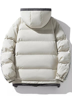 Men's Plus Size Hooded Padded Winter Coat
