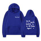 Printed Graphic Pullover Hoodie