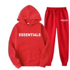 Couple Hooded Two-Piece Tracksuit