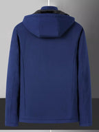 Men's Plus Size Warm Fleece Lined Hooded Winter Coat
