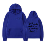 Printed Graphic Pullover Hoodie