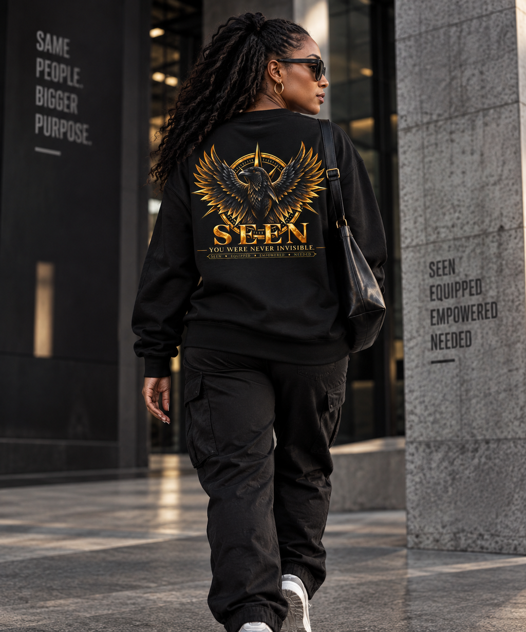 The Raven Crewneck Sweatshirt | You Were Never Invisible