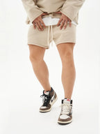 Plus Size Cotton Drawstring Shorts