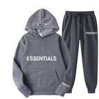 Couple Hooded Two-Piece Tracksuit