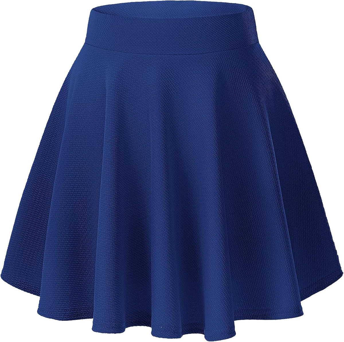 Flared Stretchy Mini Skater Skirt