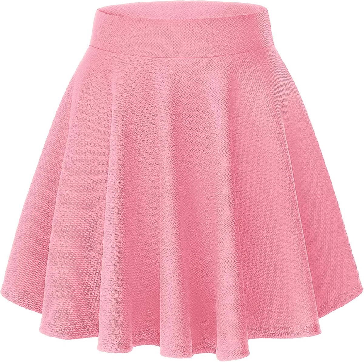 Flared Stretchy Mini Skater Skirt
