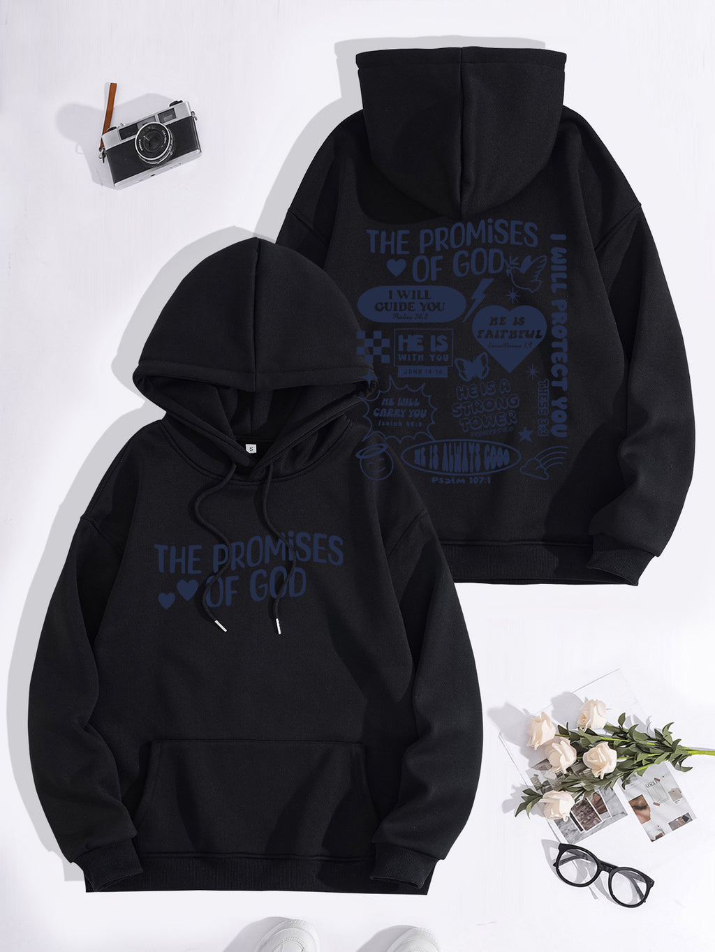 Christian Graphic Pullover Hoodie