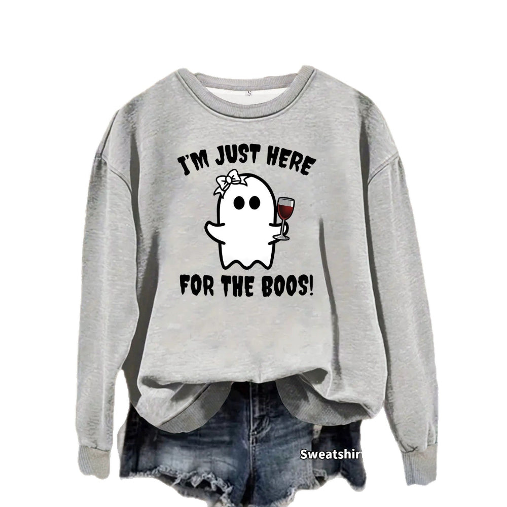 Women's Printed Fleece Sweatshirt