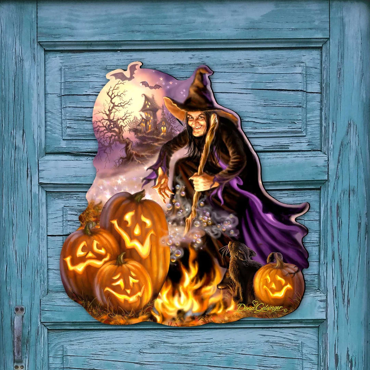All Hallows Eve Holiday Door Décor by D. Gelsinger - Halloween Décor - 8461091H-0821