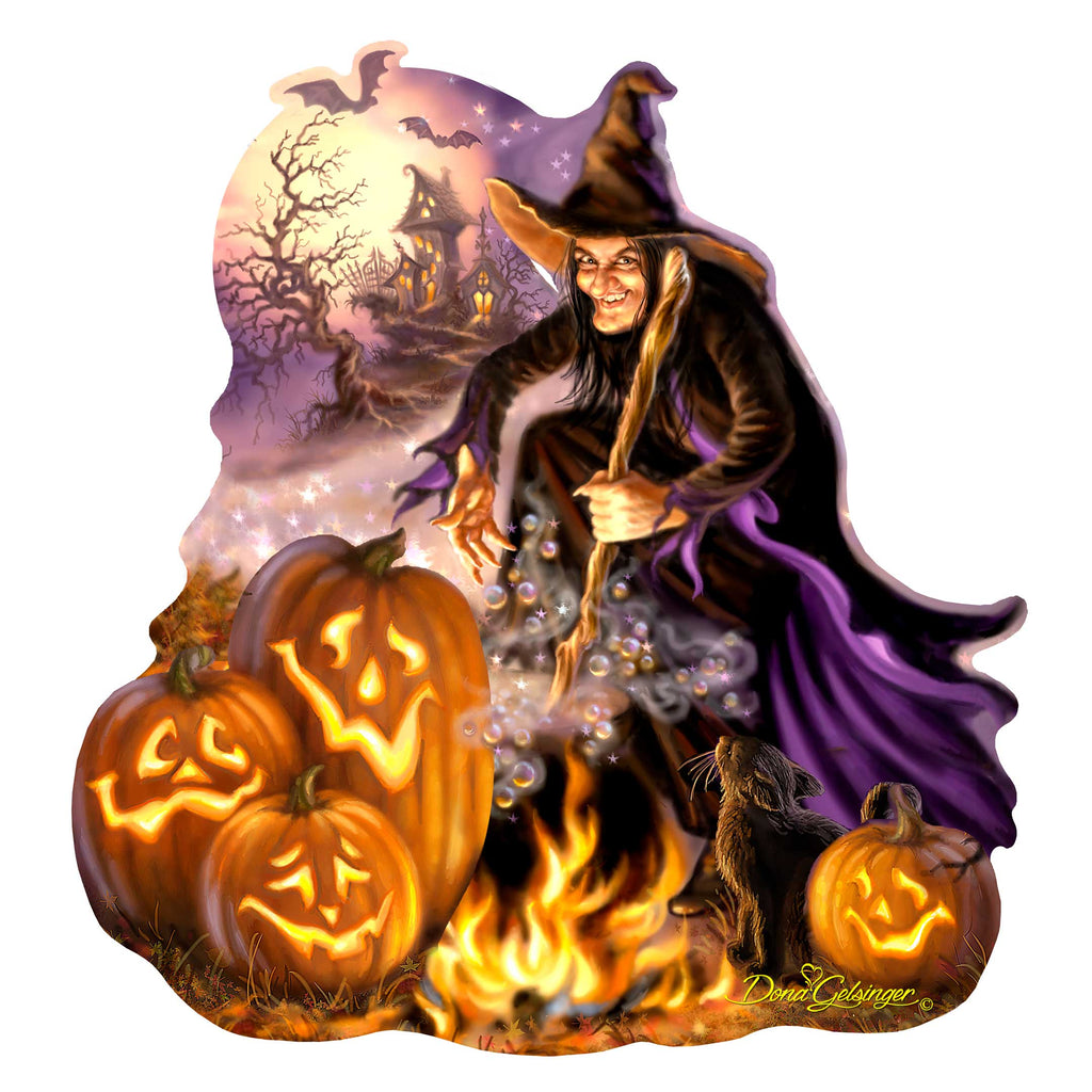 All Hallows Eve Holiday Door Décor by D. Gelsinger - Halloween Décor - 8461091H-0821