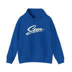Seen Script Hoodie | Vintage Script Logo Pullover
