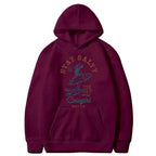 Funny Printed Fleece Hoodie