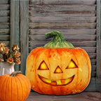 Pumpkin Halloween Door Decor by G. DeBrekht - Thanksgiving Halloween Decor - 8158414H