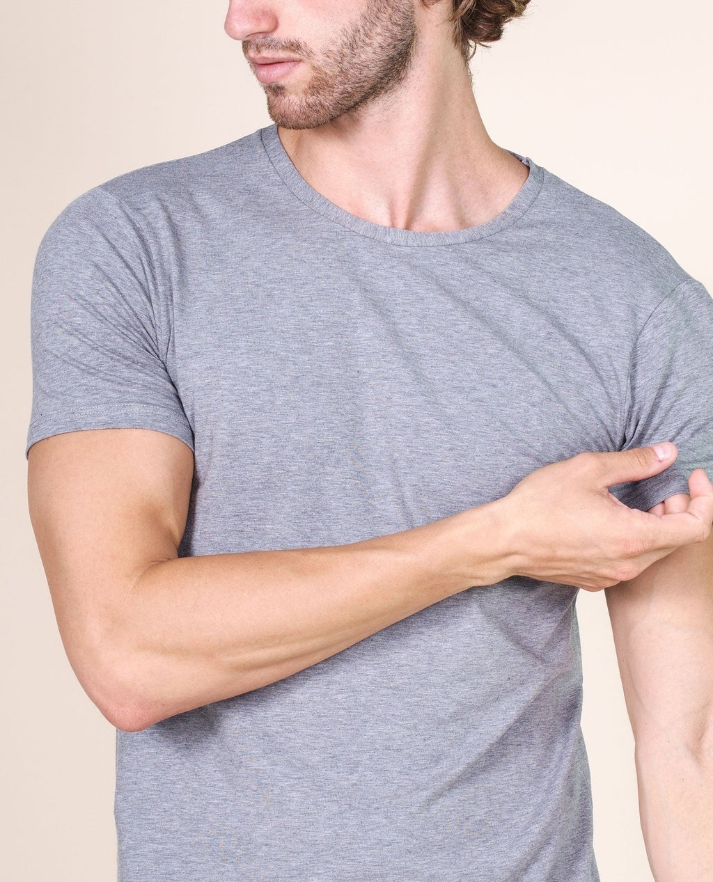 Premium Cotton Slim Fit Crewneck T-Shirt