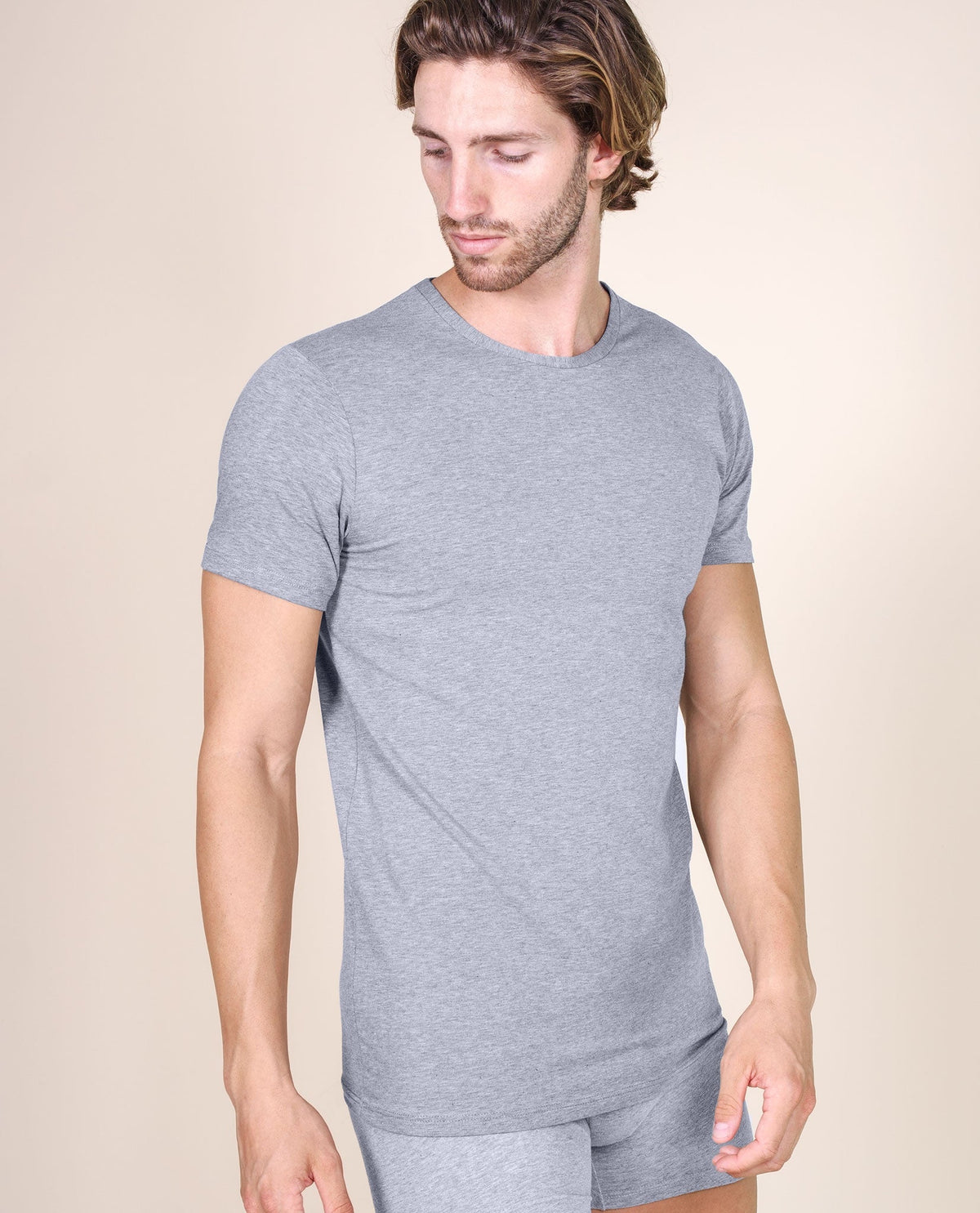 Premium Cotton Slim Fit Crewneck T-Shirt