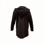 Autumn And Winter Popular Women's Jacket Amazon Long-Sleeved Long Hooded Woolen Casual Style Loose Coat