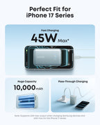 10000mAh 45W Power Bank