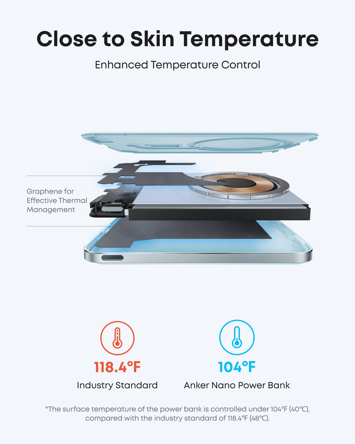 Slim Magnetic 5000mAh Power Bank