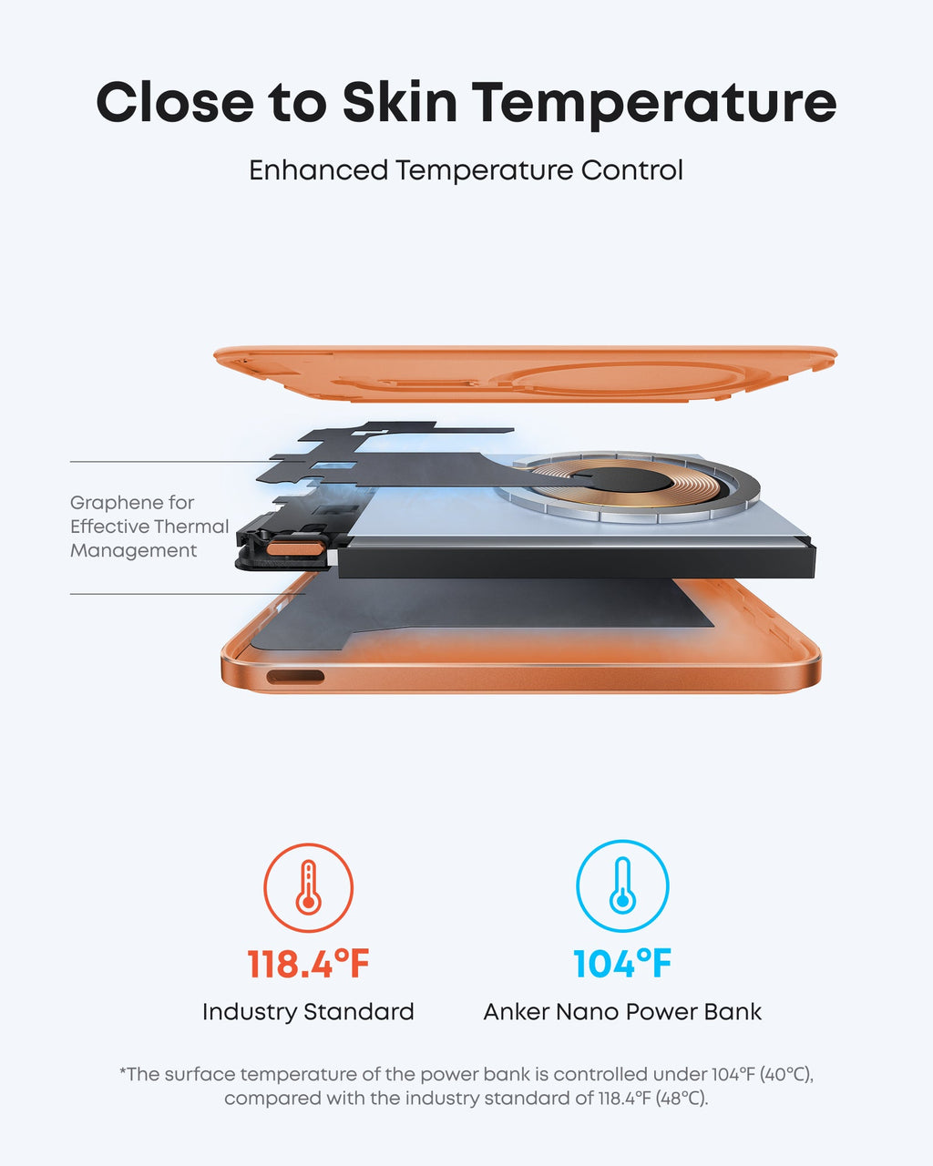 Slim Magnetic 5000mAh Power Bank