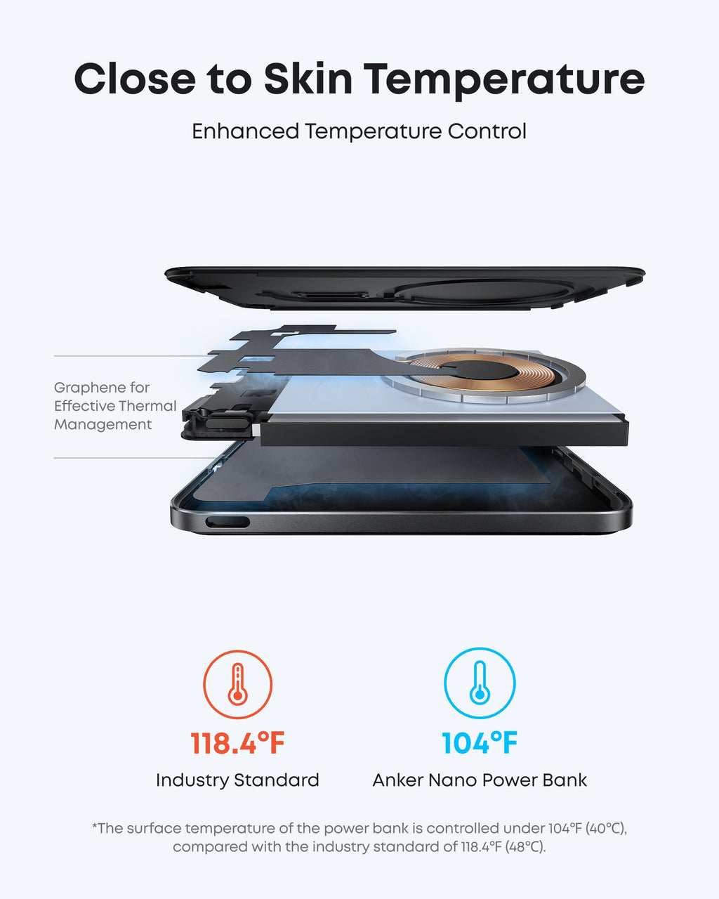 Slim Magnetic 5000mAh Power Bank