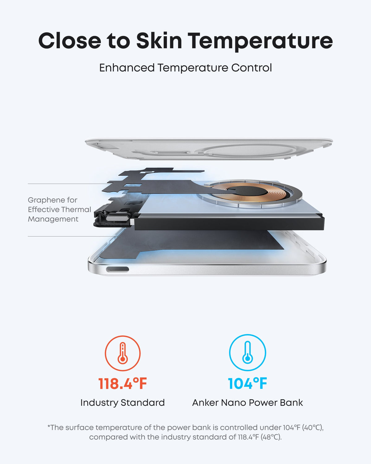 Slim Magnetic 5000mAh Power Bank