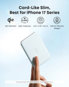Slim Magnetic 5000mAh Power Bank