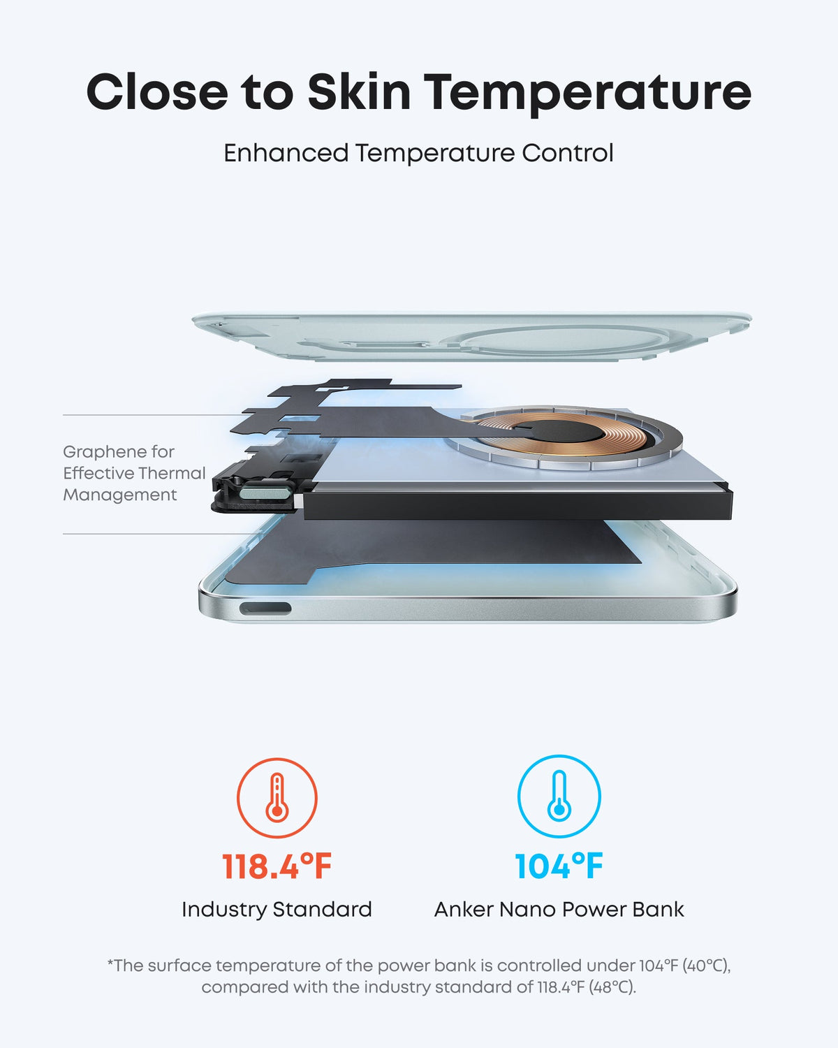 Slim Magnetic 5000mAh Power Bank
