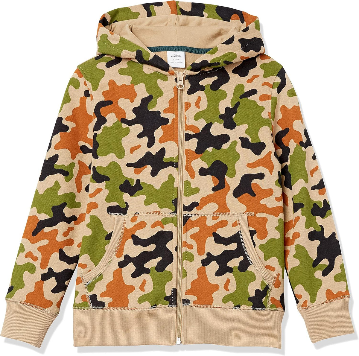 Amazon Essentials Hoodies - Boys' Zip-Up Sweatshirt