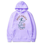Funny Printed Fleece Hoodie