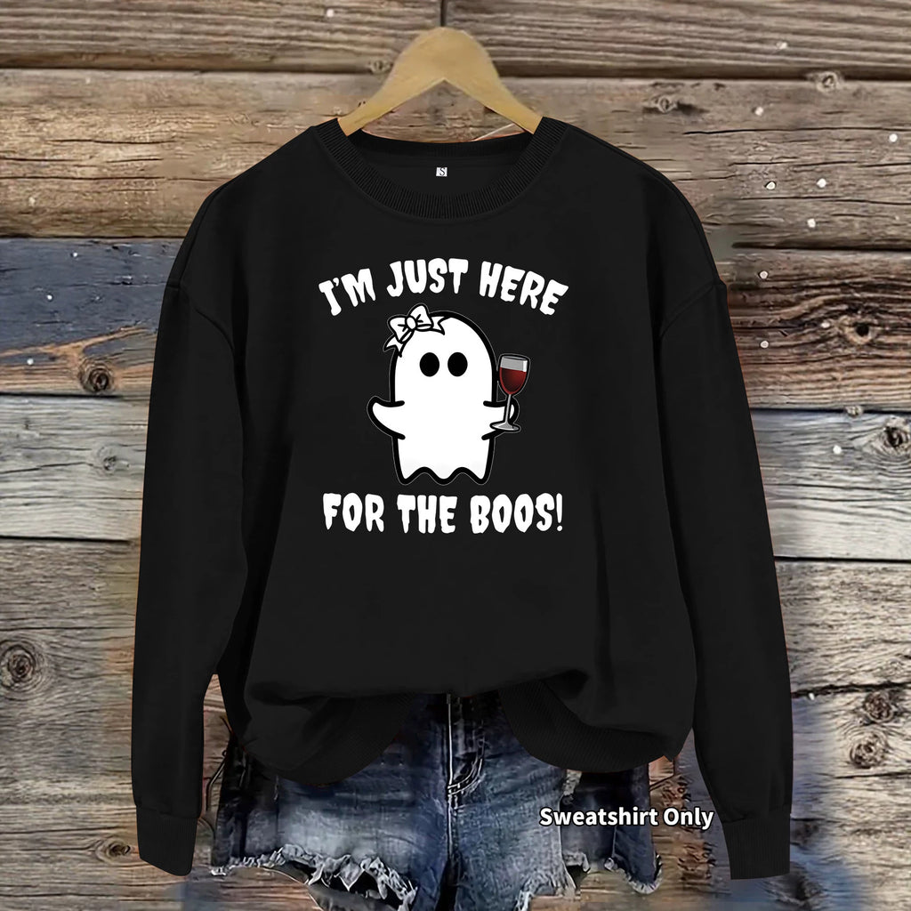 Women's Printed Fleece Sweatshirt