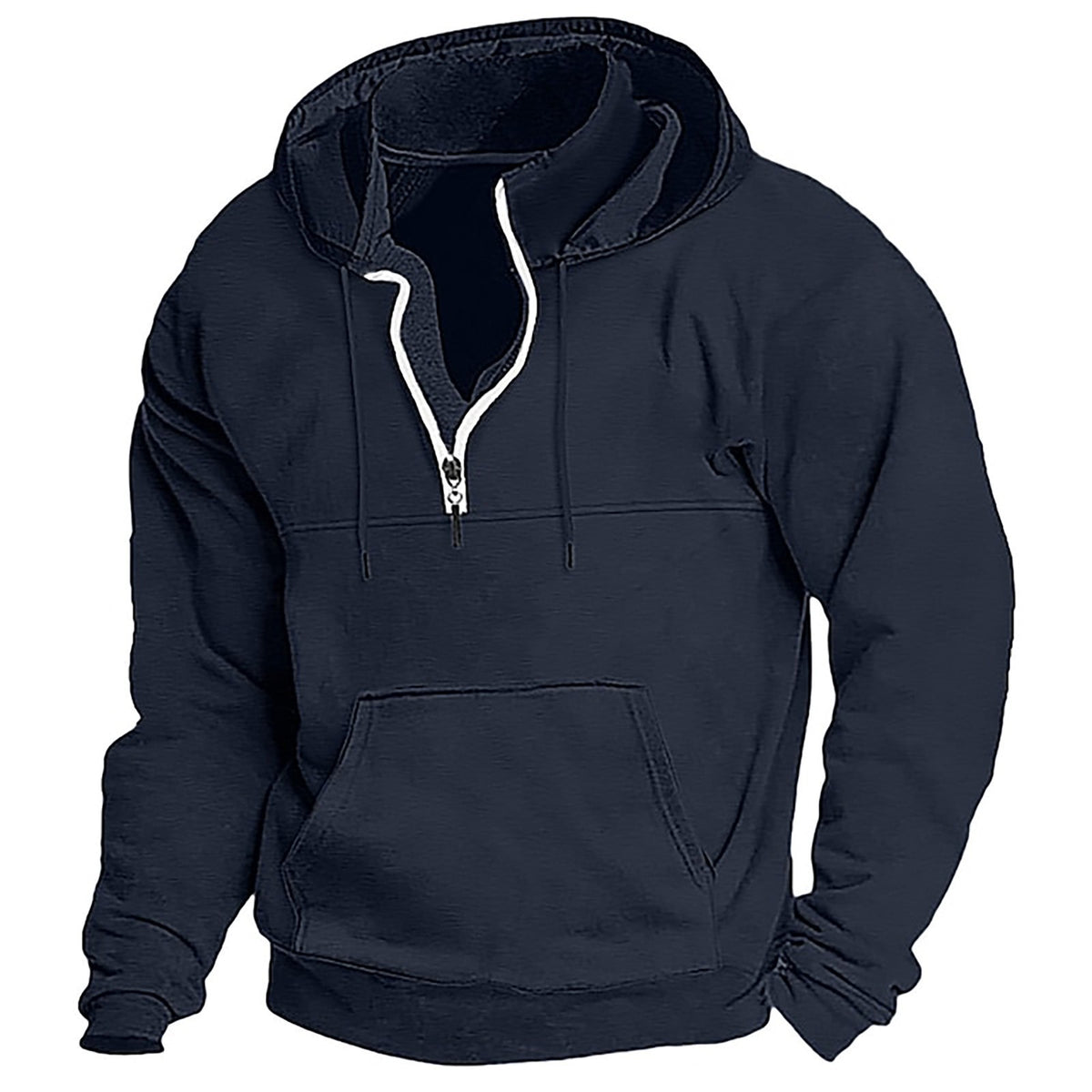 Long Sleeve Half Zip Hoodie