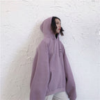 Women's Fleece Letter Print Hoodie