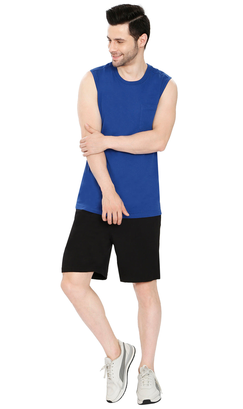 Pure Cotton Knit Shorts