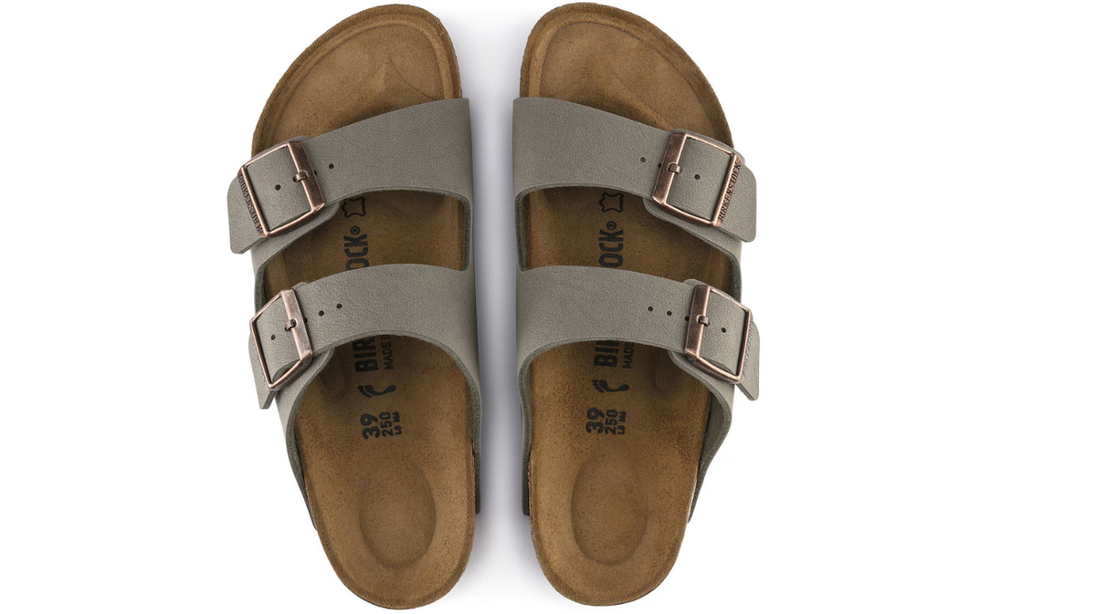 Two-Strap Contoured Footbed Sandals