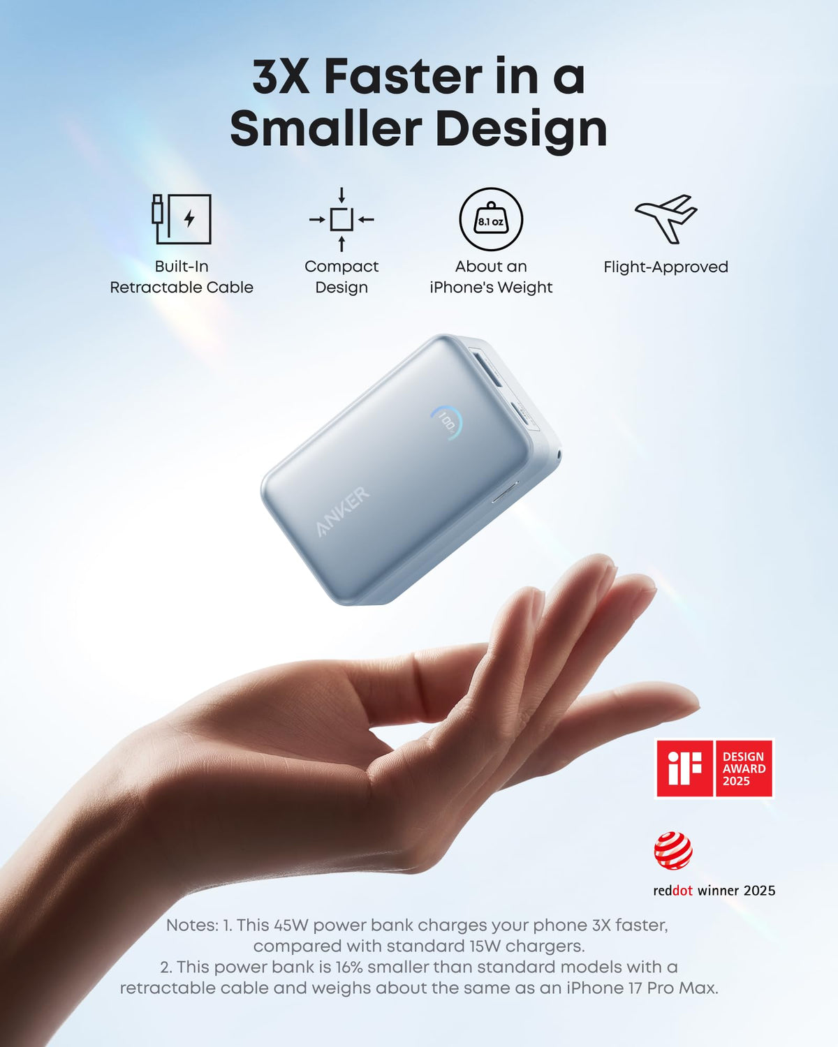 10000mAh 45W Power Bank