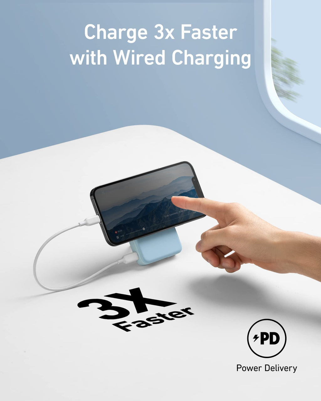 10000mAh Magnetic Battery Pack